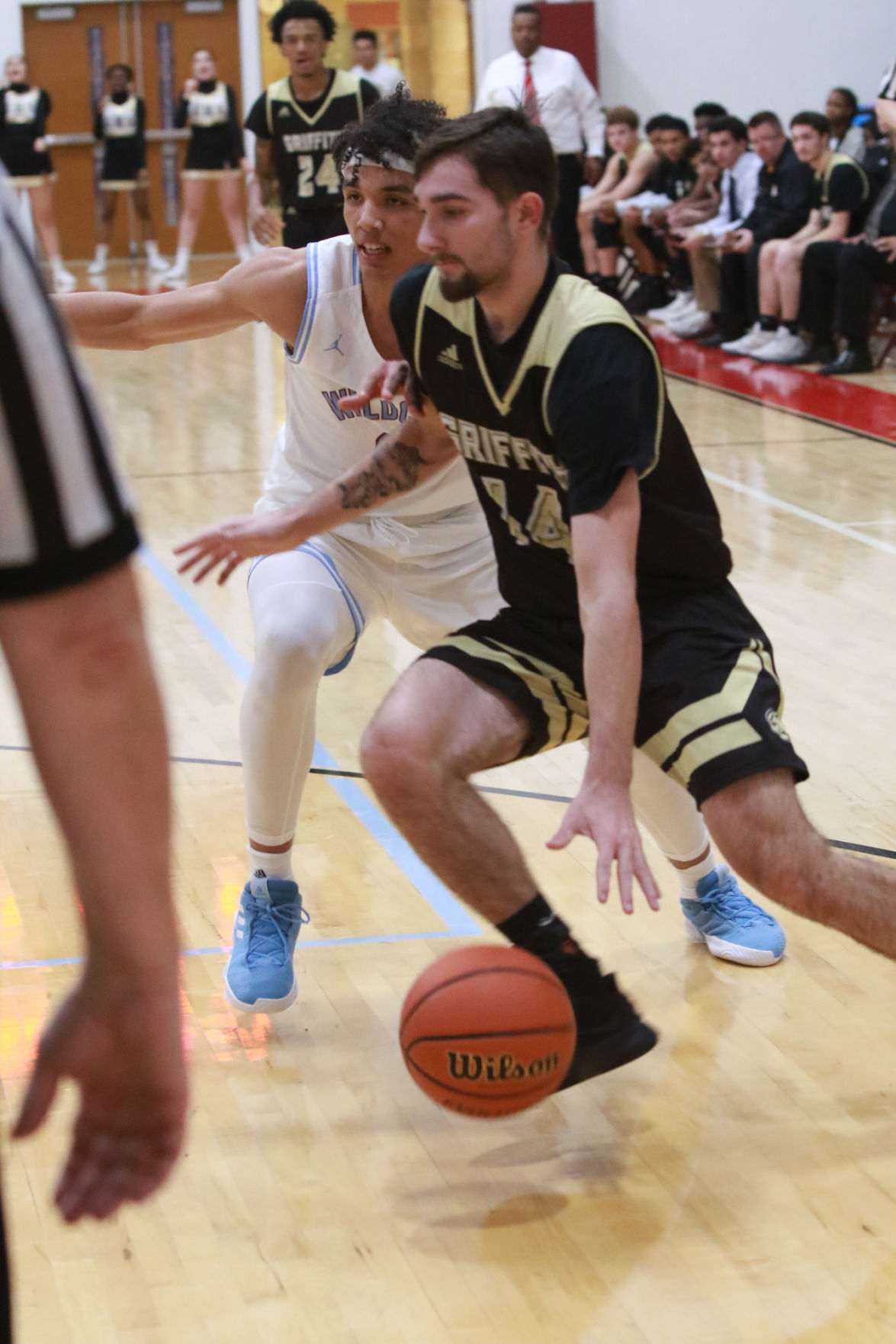Gallery: Boys basketball - Griffith at Hanover Central